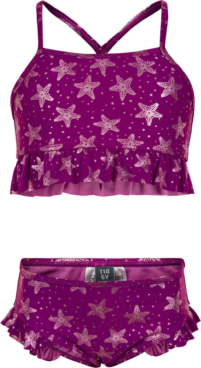 Color Kids Mädchen Bikini Sterne Purple 1 Color Kids Mädchen Bikini Sterne Purple