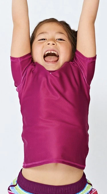 Color Kids TIMON Pink UV-Schutz Lycra Shirt Für Mädchen 3 Color Kids TIMON Pink UV-Schutz Lycra Shirt Für Mädchen – Bild 3