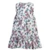 Creamie Mädchen Sommerkleid Weiß Mit Blumen