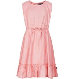 Creamie Mädchen Sommerkleid Rosa Mit Silberstreifen