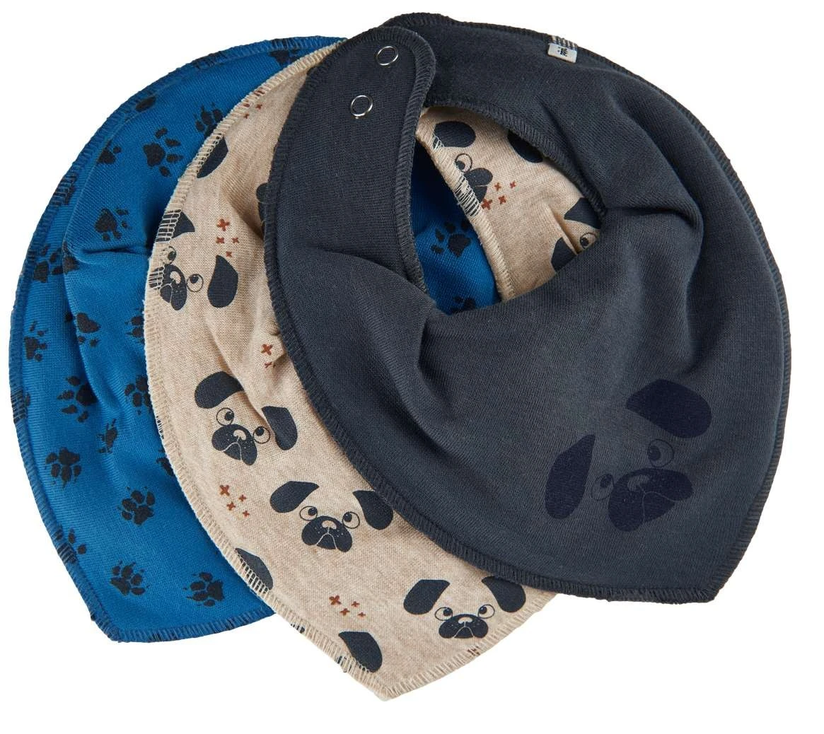 Pippi Baby Halstücher Dogs 3er Pack 1 Pippi Baby Halstücher Dogs 3er Pack