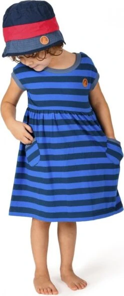 Finkid LILLI Mädchen Jerseykleid Blockstreifen -Geschäft Für Babyartikel finkid kleid lilli blau 1280x1280