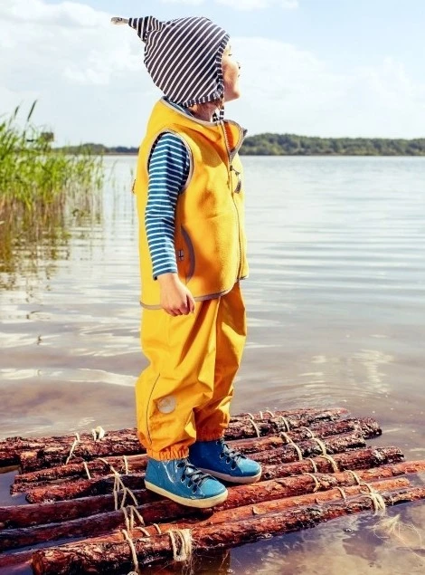 Finkid Popi Baumwollmütze Zum Binden 5 Finkid Popi Baumwollmütze Zum Binden – Bild 5