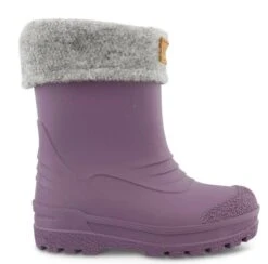 Kavat GIMO Purple Winter Thermo Gummistiefel Mit Wollfutter
