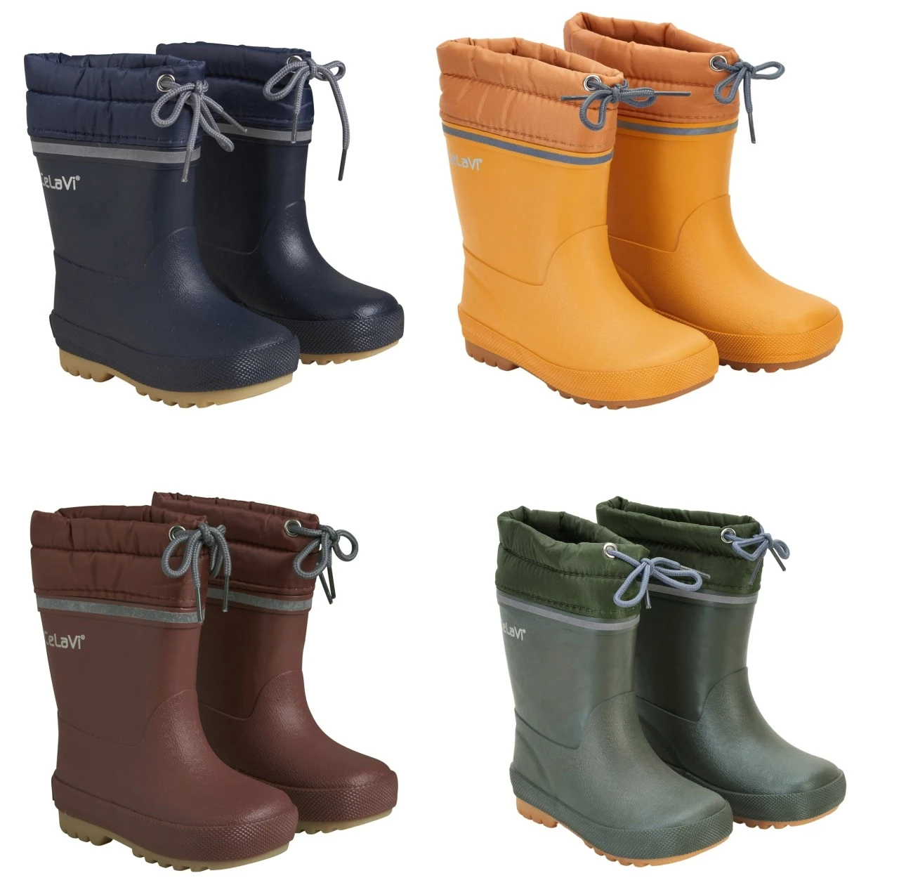CeLaVi Kinder Winter Gummistiefel Naturkautschuk Gefüttert 3 CeLaVi Kinder Winter Gummistiefel Naturkautschuk Gefüttert – Bild 3