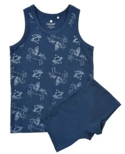 Celavi Mädchen Unterwäsche Blau Einhorn