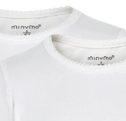 Minymo 2er Pack Mädchen T-shirts Kurzarm -Geschäft Für Babyartikel minymo shirt la weiss 1280x1280