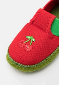 Nanga Mädchen Hausschuhe Julia KIRSCHE Rot Bio-Baumwolle -Geschäft Für Babyartikel nanga julia rot kirsche 5 1280x1280 2