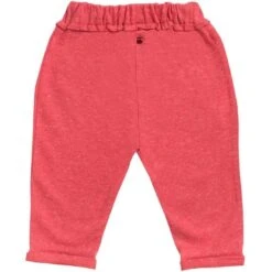 Baby Jogginghose Hellrot Melange Bio-Baumwolle -Geschäft Für Babyartikel people wear melange hose rot 2 1280x1280