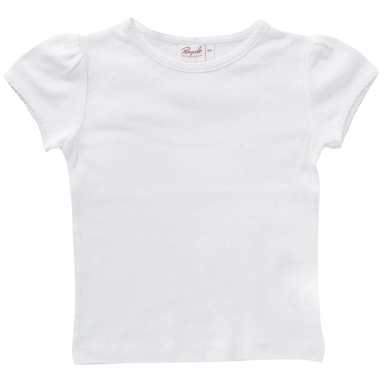 People Wear Organic Ajour T-Shirt Cremeweiß 1 People Wear Organic Ajour T-Shirt Cremeweiß