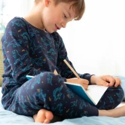 People Wear Organic DINO Schlafanzug Jungen Pyjama Bio-Baumwolle -Geschäft Für Babyartikel people wear schlafanzug dinosaurier aop 1280x1280