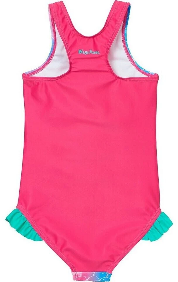 Playshoes Mächen Badeanzug Meerjungfrau Rosa Pink 2 Playshoes Mächen Badeanzug Meerjungfrau Rosa Pink – Bild 2