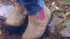 Pololo Kinderschuhe Chelsea Boots Stone Pink Robust Aus Ökoleder -Geschäft Für Babyartikel pololo chelsea boots stone pink 3 1280x1280