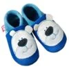 Pololo Hausschuhe Eisbär Blau