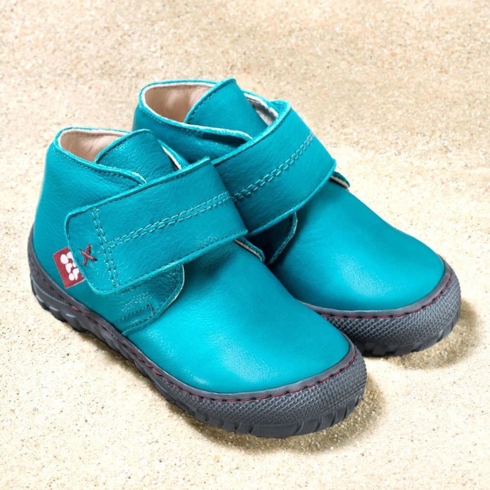 Pololo Kinderschuhe ELCHE Waikiki Türkis Klettverschluss 1 Pololo Kinderschuhe ELCHE Waikiki Türkis Klettverschluss