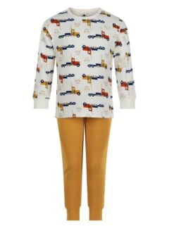 Celavi Jungen Schlafanzug Lastwagen Pyjama
