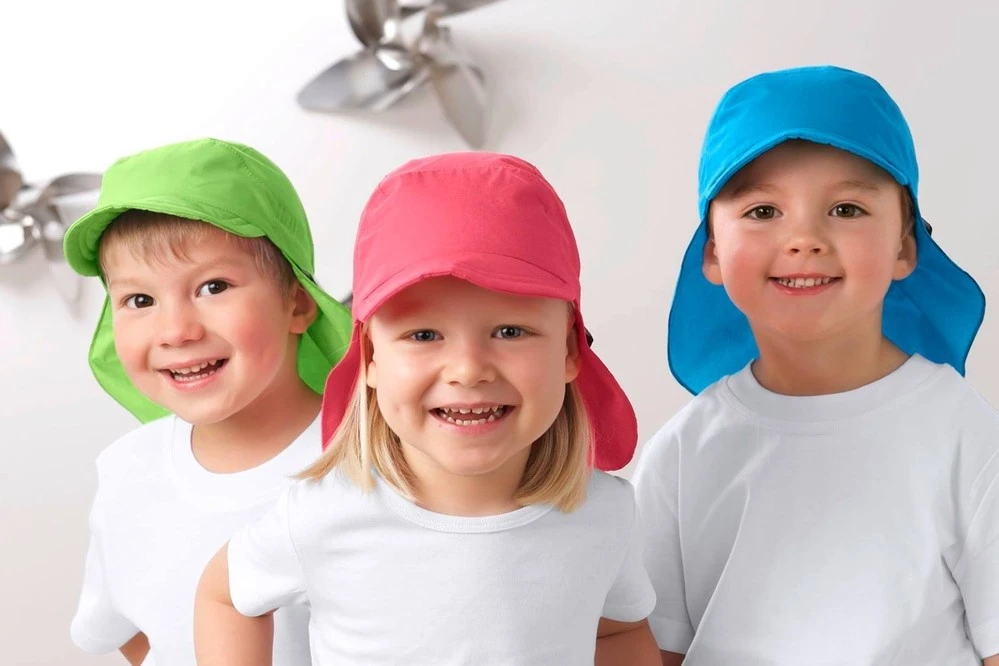 Sterntaler Kinder UV-Schutz Schirmmütze Weiß Mit Nackenschutz 2 Sterntaler Kinder UV-Schutz Schirmmütze Weiß Mit Nackenschutz – Bild 2
