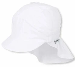 Sterntaler Kinder UV-Schutz Schirmmütze Weiß Mit Nackenschutz
