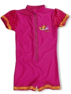Playshoes Sonnenschutz Overall Maus Pink Mit UV-Schutz