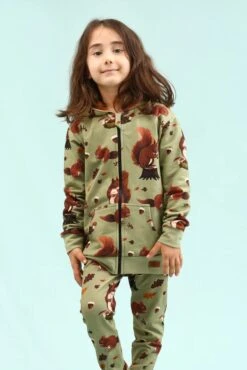 Walkiddy Kapuzenjacke Eichhörnchen Sweatjacke Squirrel -Geschäft Für Babyartikel walkiddy squirrel eichhornchen 1280x1280